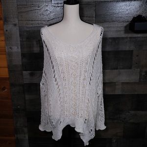 NWOT POL Oversized IVORY Knit Sweater~Size MEDIUM